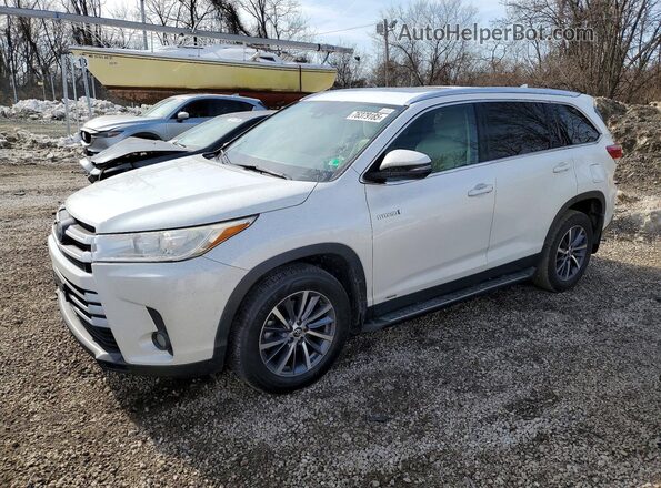 5TDJGRFH6KS054551 2019 TOYOTA HIGHLANDER HYBRID Белый 