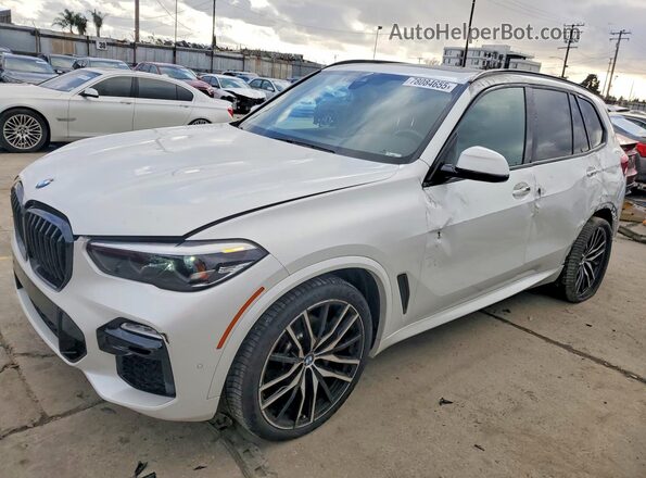 5UXCR4C05LLW63894 2020 BMW X5 White 