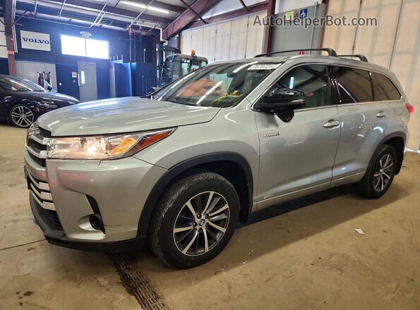 5TDJGRFH7HS026430 2017 TOYOTA HIGHLANDER HYBRID Silver 