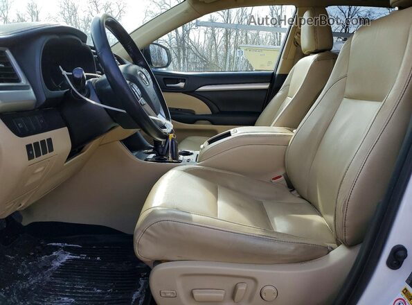 5TDJGRFH6KS054551 2019 TOYOTA HIGHLANDER HYBRID Белый 