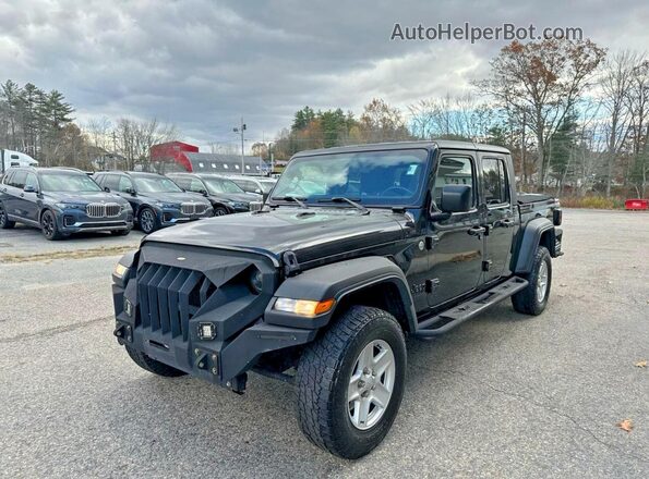 1C6JJTAG1LL119250 2020 JEEP GLADIATOR Black Rear left