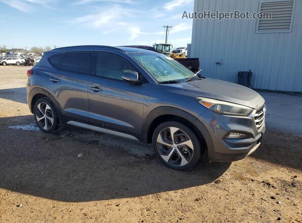KM8J33A23JU629142 2018 HYUNDAI TUCSON Gray 