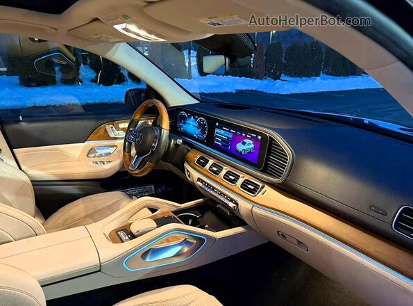 4JGFB5KE7NA706924 2022 MERCEDES-BENZ GLE-CLASS Black Vista del compartimento del motor