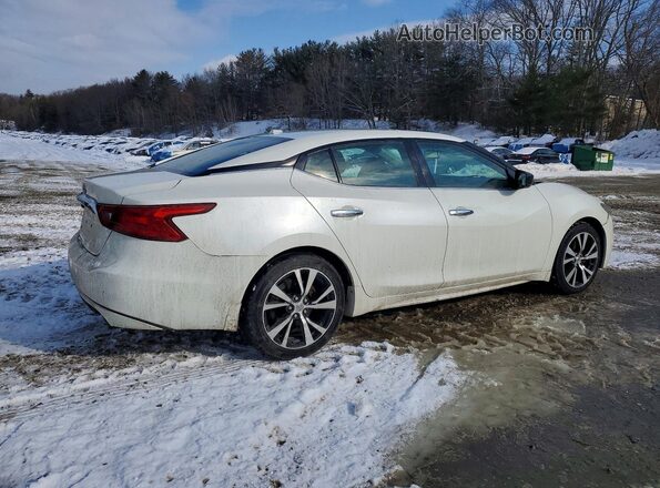 1N4AA6AP8JC366293 2018 NISSAN MAXIMA White Przód prawy