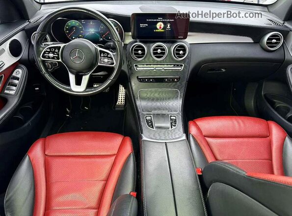 W1N0J8EB8NG059259 2022 MERCEDES-BENZ GLC-CLASS Белый Вид задних сидений