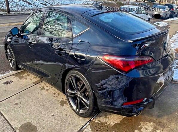 19UDE4H64PA005386 2023 ACURA INTEGRA Black Przód prawy