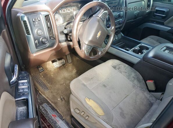 1GC1KVE83GF264816 2016 CHEVROLET SILVERADO Red Vista del cuadro de instrumentos