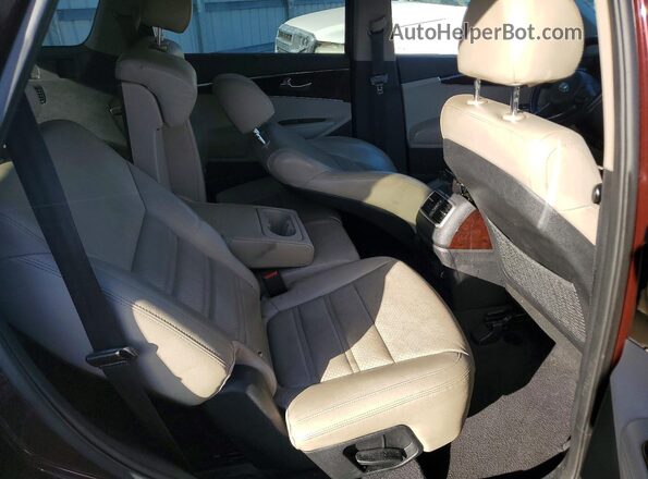 5XYPH4A53JG385610 2018 KIA SORENTO Maroon 