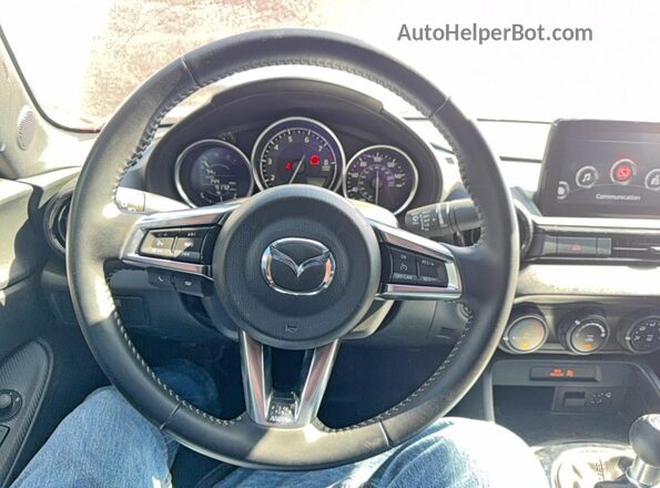 JM1NDAB70P0561948 2023 MAZDA MX-5 Red Вид задніх сидінь