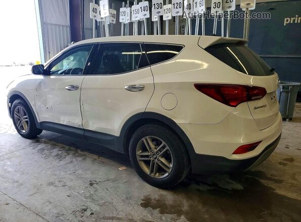 5NMZTDLB7JH095466 2018 HYUNDAI SANTA FE White 