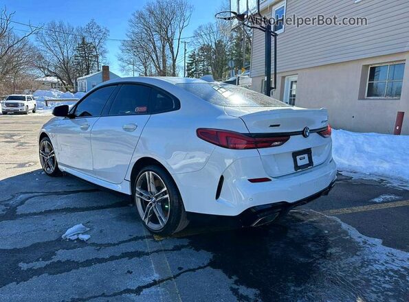 WBA13AL06M7G83218 2021 BMW M2 White Հետևի աջ