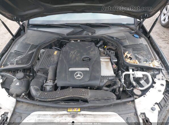 55SWF4JB0HU222906 2017 MERCEDES-BENZ C-CLASS Gray Հետևի տեսք