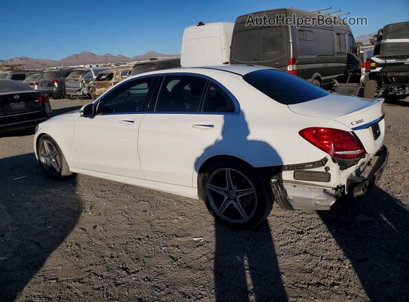 55SWF4JB3JU247577 2018 MERCEDES-BENZ C White უკანა მარცხენა