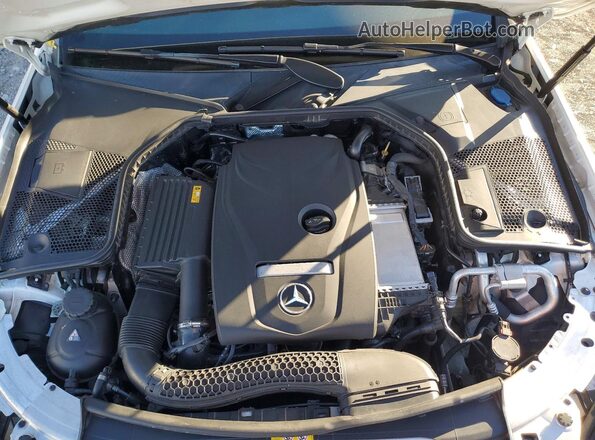 55SWF4JB3JU247577 2018 MERCEDES-BENZ C White უკანა სალონის ხედი