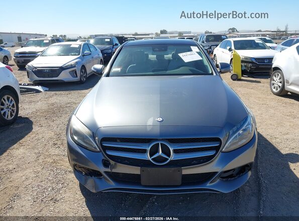 55SWF4JB6HU190172 2017 MERCEDES-BENZ C-CLASS Серый 