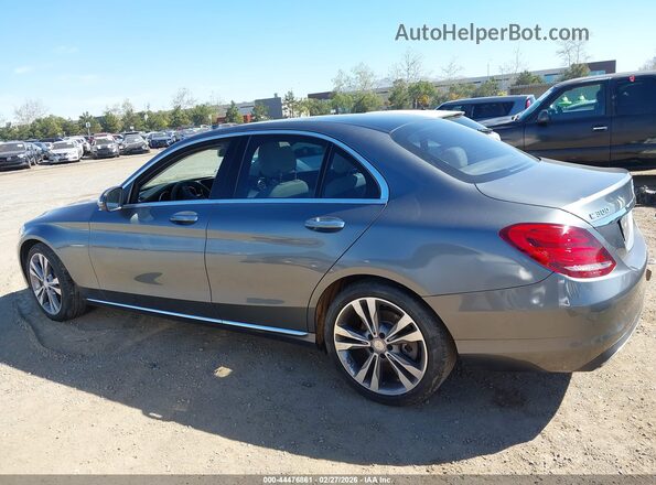 55SWF4JB6HU190172 2017 MERCEDES-BENZ C-CLASS Серый 