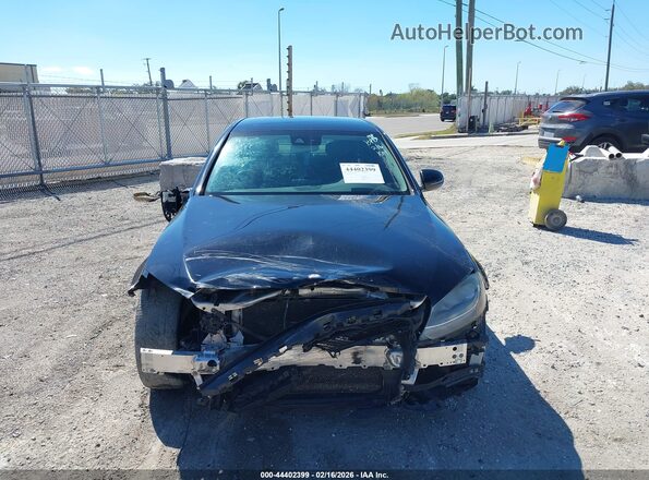 55SWF4JB7GU168843 2016 MERCEDES-BENZ C-CLASS Black Вид спереду