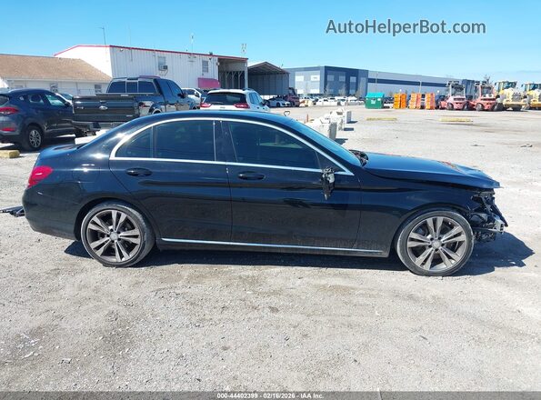 55SWF4JB7GU168843 2016 MERCEDES-BENZ C-CLASS Black Панорамний вид салону 360°