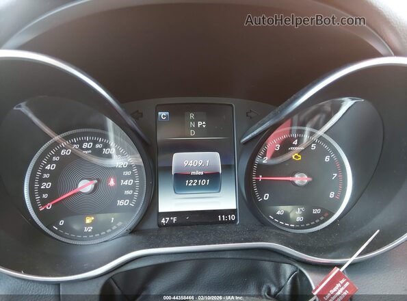 55SWF4JB8GU165269 2016 MERCEDES-BENZ C-CLASS Gray Հետևի նստատեղերի տեսք