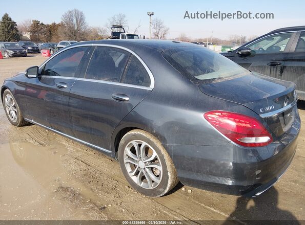 55SWF4JB8GU165269 2016 MERCEDES-BENZ C-CLASS Gray Հետևի ձախ