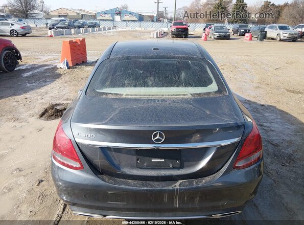 55SWF4JB8GU165269 2016 MERCEDES-BENZ C-CLASS Gray 