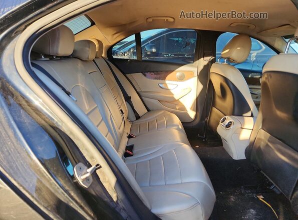 55SWF4JB9HU197021 2017 MERCEDES-BENZ C Black Հետևի նստատեղերի տեսք