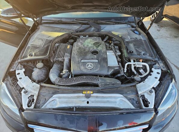 55SWF4JB9HU197021 2017 MERCEDES-BENZ C Black Սալոնի հետևի տեսք