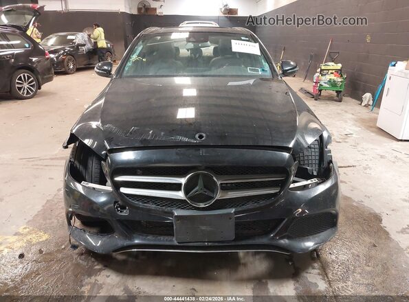 55SWF4KB2HU191818 2017 MERCEDES-BENZ C-CLASS Black Rear interior view