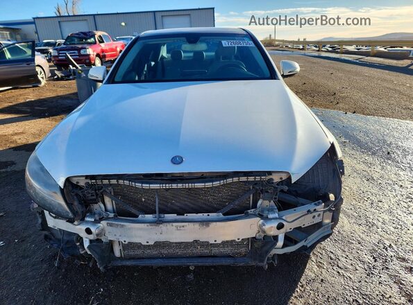55SWF4KB5GU107392 2016 MERCEDES-BENZ C White Vista frontal