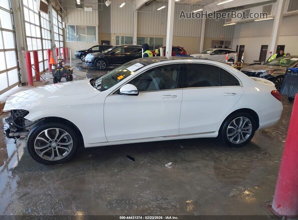 55SWF4KB6GU137923 2016 MERCEDES-BENZ C-CLASS Белый Панорамный вид салона 360°