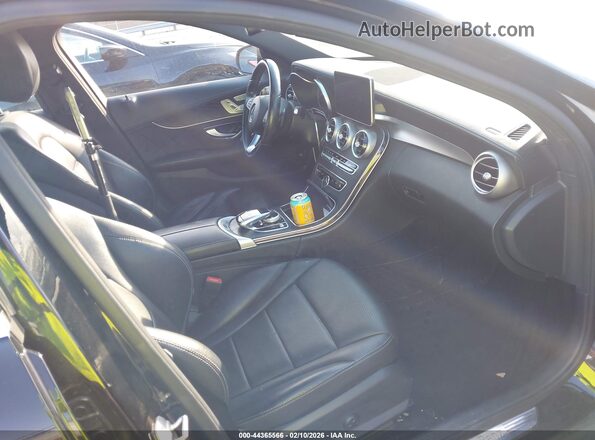 55SWF4KB7GU116322 2016 MERCEDES-BENZ C-CLASS Black Սալոնի դիմացի տեսք