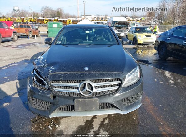 55SWF4KB7GU116322 2016 MERCEDES-BENZ C-CLASS Black Սարքավորումների վահանակի տեսք