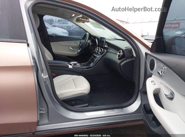 55SWF4KB9GU112417 2016 MERCEDES-BENZ C-CLASS Champagne Вид салона спереди