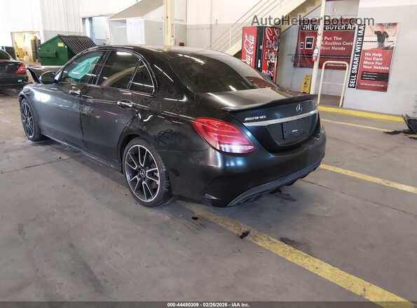55SWF6EB0HU192862 2017 MERCEDES-BENZ AMG C 43 Black Задня ліва чверть