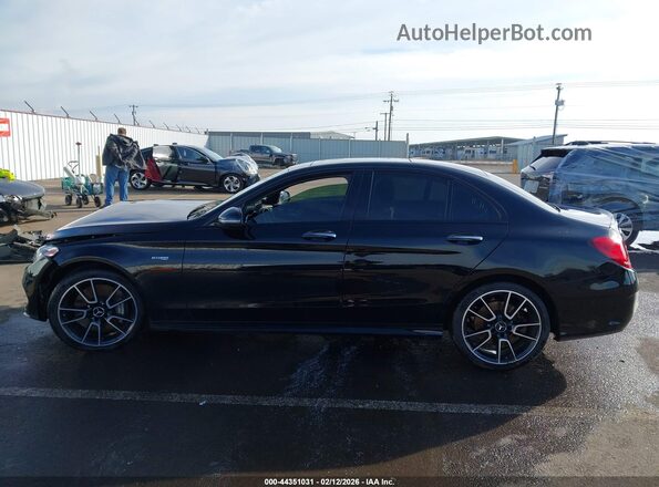 55SWF6EB0HU193784 2017 MERCEDES-BENZ AMG C 43 Черный Панорамный вид салона 360°