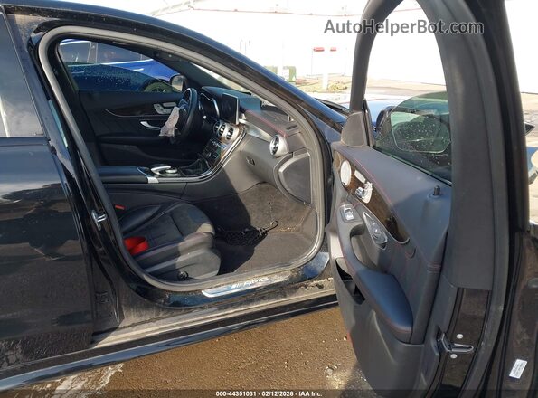 55SWF6EB0HU193784 2017 MERCEDES-BENZ AMG C 43 Черный Вид салона спереди