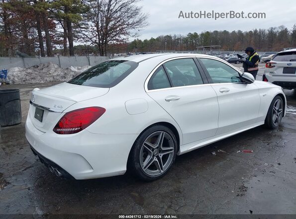 55SWF6EB2LU331706 2020 MERCEDES-BENZ AMG C 43 White Rear right