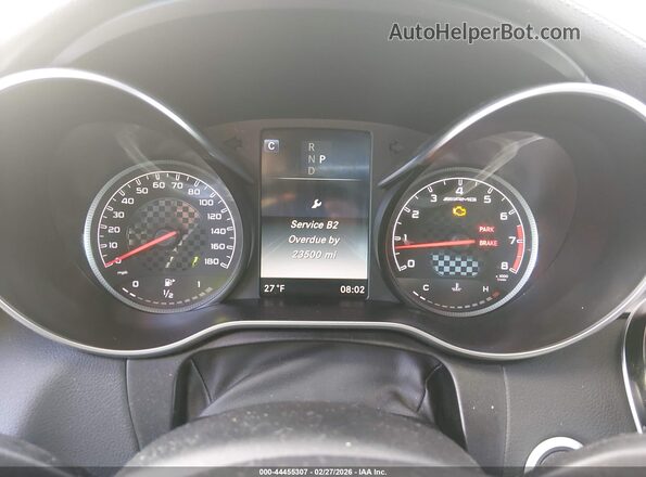 55SWF6EB4JU256617 2018 MERCEDES-BENZ AMG C 43 White Widok tylnych siedzeń