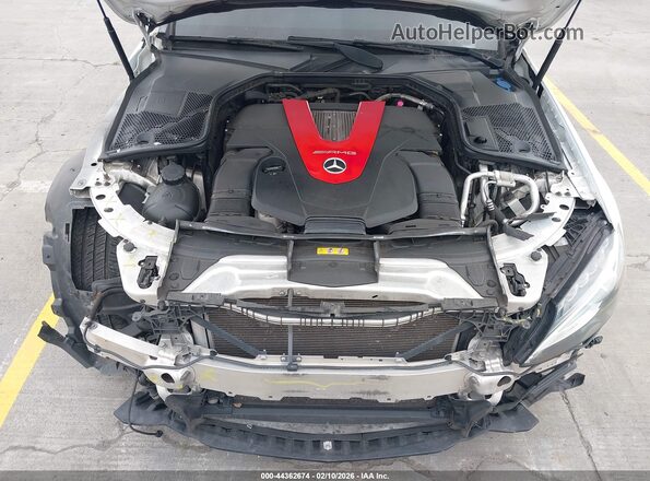 55SWF6EB6JU237969 2018 MERCEDES-BENZ AMG C 43 White უკანა ხედი