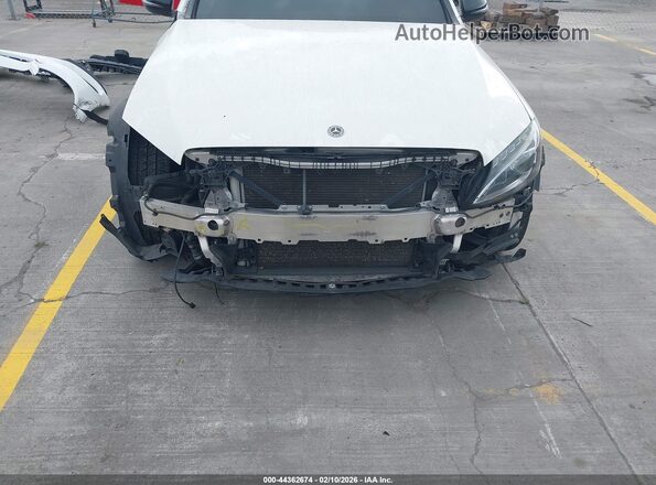 55SWF6EB6JU237969 2018 MERCEDES-BENZ AMG C 43 White წინა ხედი