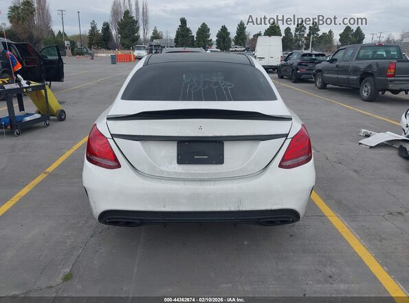 55SWF6EB6JU237969 2018 MERCEDES-BENZ AMG C 43 White 