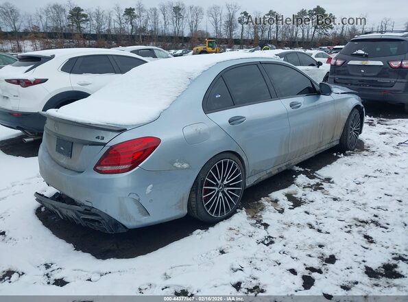 55SWF6EB7JU254215 2018 MERCEDES-BENZ AMG C 43 Blue Հետևի աջ