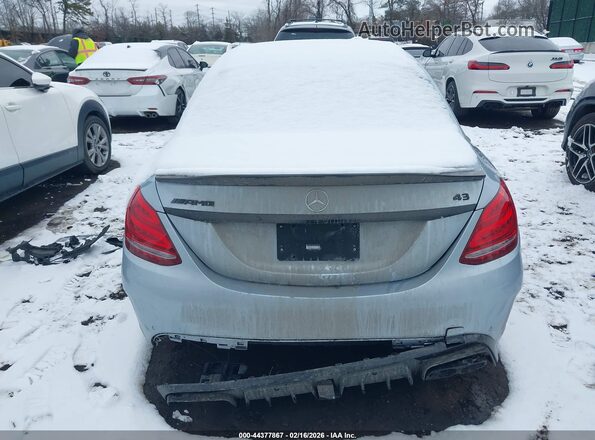 55SWF6EB7JU254215 2018 MERCEDES-BENZ AMG C 43 Blue 