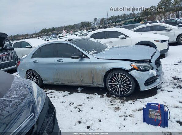 55SWF6EB7JU254215 2018 MERCEDES-BENZ AMG C 43 Blue Սալոնի հետևի տեսք
