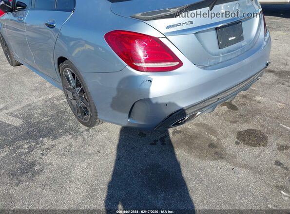 55SWF6EB9JU236198 2018 MERCEDES-BENZ AMG C 43 Gray Front view