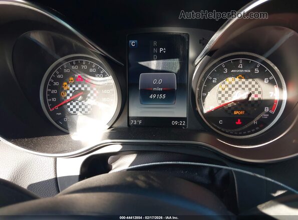 55SWF6EB9JU236198 2018 MERCEDES-BENZ AMG C 43 Gray Rear seats view