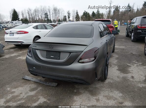 55SWF6EB9JU243426 2018 MERCEDES-BENZ AMG C 43 Серый Задняя правая четверть