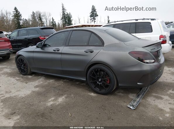 55SWF6EB9JU243426 2018 MERCEDES-BENZ AMG C 43 Серый Панорамный вид салона 360°
