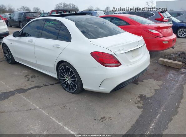 55SWF6EBXJU274779 2018 MERCEDES-BENZ AMG C 43 White Հետևի ձախ