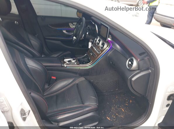 55SWF6EBXJU274779 2018 MERCEDES-BENZ AMG C 43 White Սալոնի դիմացի տեսք